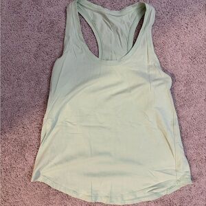 Mint Green Lululemon Racerback Tank Top
